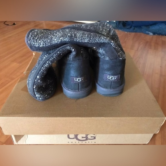 UGG Camaya Knit Sequin Boots - Picture 3 of 4